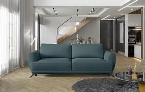 Sofa Megis Grande 75, mėlyna sp., 95 x 250 cm x 90 cm