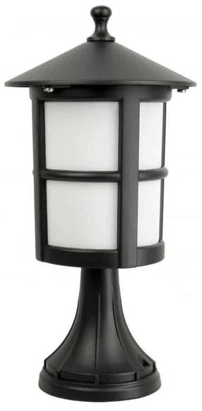 Brīvi stāvošs āra gaismeklis Su-Ma Cordoba II, 60W, E27, IP23, melna krās., 20 cm x 41 cm
