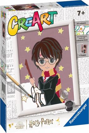 Glezna pēc numuriem Ravensburger CreArt Harry Potter, daudzkrāsaina