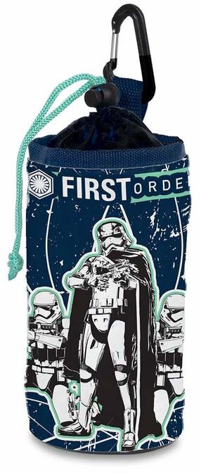 Pudeļu futrālis Star Wars, zila krās./balta krās./zaļa krās., poliesters, 0.33 l