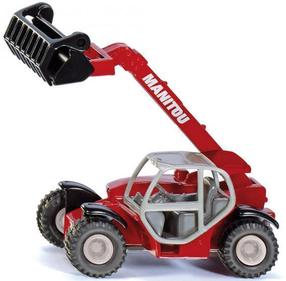 Игрушечный погрузчик Siku Telescopic Loader Manitou 1482, красный цв.