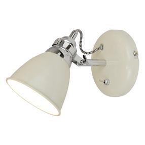 Šviestuvas nukreipiamasis Domoletti Sienna R5016001-1R, E14, 1 x 40 W, balta sp. / balta sp.
