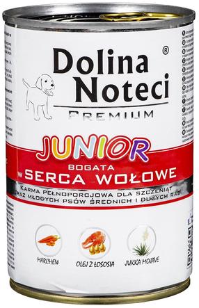 Влажный корм для собак Dolina Noteci Premium Junior, говядина, 0.4 кг