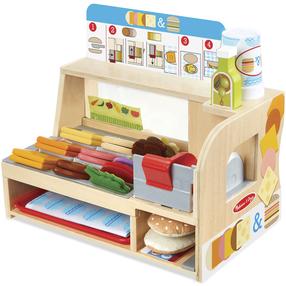 Vaikiška virtuvėlė, maisto prekių rinkinys Melissa & Doug, įvairių spalvų