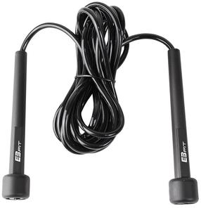 Скакалка EB FIT PVC Rope, 275 см, черный цв.