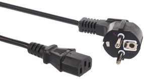 Laidas Maclean 3 pin Power Plug, AC Power Plug C, 3 m