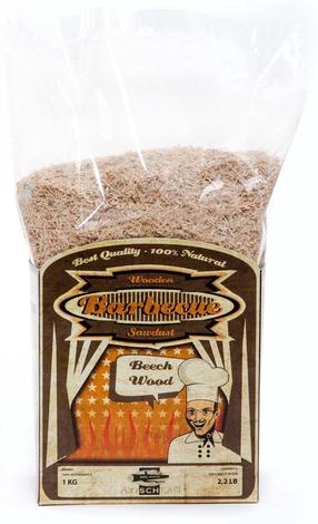 Medžio drožlės Axtschlag, bukas, 1 kg, rusva sp.