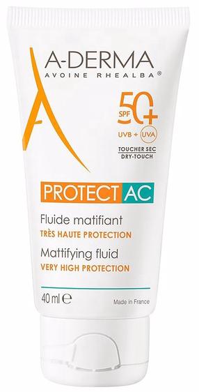 Крем для лица A-Derma Protect Ac, 40 мл, SPF 50+
