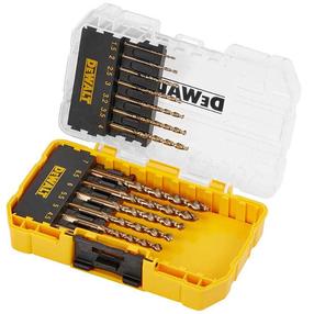 Набор сверл по металлу Dewalt Extreme DT70710-QZ, металл, резьбовой, цилиндрический, 1.5-7 мм x 13 см