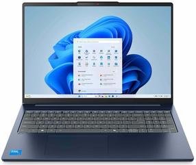 Nešiojamas kompiuteris Lenovo IdeaPad Slim 5i 16IRH10R 83J1002KUS, Intel Core 7 - 240H, 16 GB, 1 TB, 16 ", Intel Graphics, mėlyna sp., EN, Windows 11 home