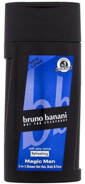 Гель мытья тела для мужчин Bruno Banani Magic Man With Spicy Nutmeg, 250 мл