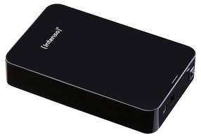 Cietais disks Intenso Memory Center, HDD, 4 TB, melna krās.