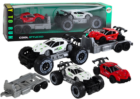 Набор игрушечных автомобилей Lean Toys Strong Racing, многоцветный