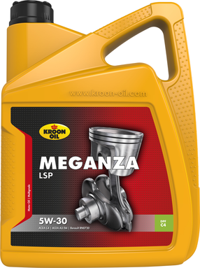 Машинное масло Kroon Oil Meganza LSP 5W - 30, синтетический, 5 л
