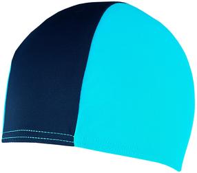 Plaukimo kepuraitė Crowell Lycra Junior C3603, mėlyna sp./žydra sp.