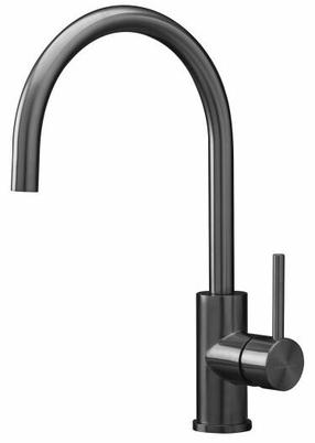 Virtuves jaucējkrāns Reginox Cano II, gun metal krās.