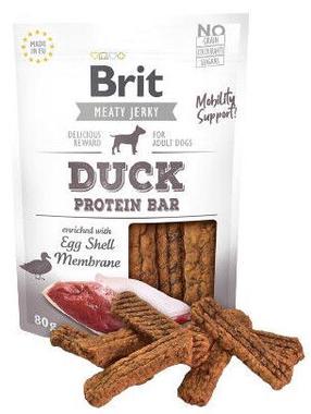 Skanėstas šunims Brit Jerky Duck Protein Bar, antiena, 0.08 kg