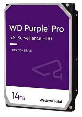 Kietasis diskas (HDD) Western Digital Purple Pro WD142PURP, 3.5", 14 TB
