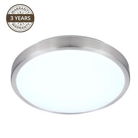 Lampa griesti Domoletti Skala 16662M, LED, 4000 °K, 1 x 18 W, balta krās. / hroma krās.