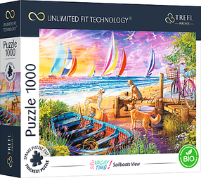 Dėlionė Trefl VacayTime Summer Evening 10697T, 48 cm x 68.3 cm, 1000 vnt., įvairių spalvų