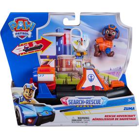 Žaislinė figūrėlė, su priedais Spin Master Paw Patrol Search & Rescue Zumas Rescue Hovercraft, įvairių spalvų