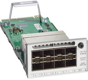 Модуль Cisco 9300 8 X 10GE, серый цв.