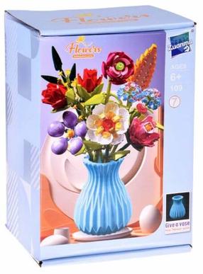 Конструктор Flowers ZA5892, 691 шт., многоцветный