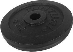 Дисковый вес Tunturi Plate, 5 кг, черный цв.