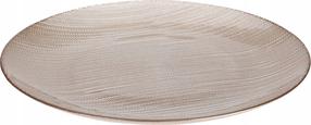 Šķīvis pusdienu Home Styling Collection Karneol, Ø 28 cm, zelta krās.