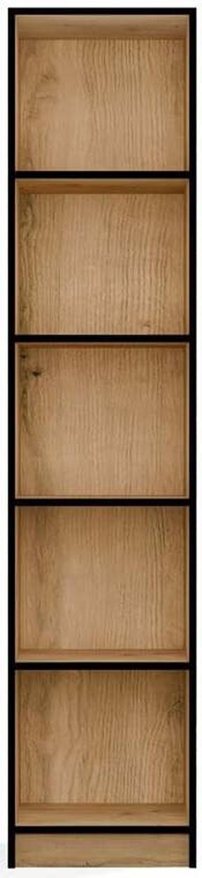 Knygų lentyna R40, artisan oak sp., 182 cm x 40 cm x 30 cm