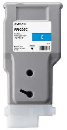 Spausdintuvo kasetė Canon PFI-207C, mėlyna sp., 300 ml