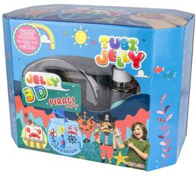 Набор для изготовления гелевых фигур Tuban Tubi Jelly Set - Big Aquarium - Pirates, многоцветный