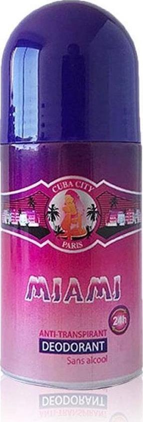 Kūno dezodorantas Cuba Miami, 50 ml