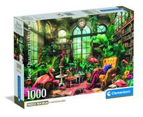 Dėlionė Clementoni Greenhouse Library 39936, 70 cm x 50 cm, 1000 vnt.