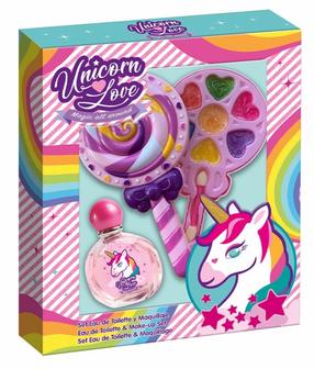Kosmētikas komplekts meitenēm Cartoon Unicorn Love