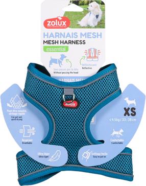 Petnešos šunims Zolux Mesh, turkio sp., 330 - 380 mm, XS