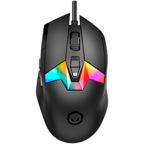 Žaidimų pelė Lorgar MSP80, juoda