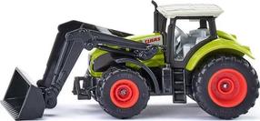 Žaislinis traktorius Siku Claas Axion 1392, 1:55, juoda sp./žalia sp.