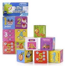 Kaladėlės Artyk Educational Cubes, 6 vnt.