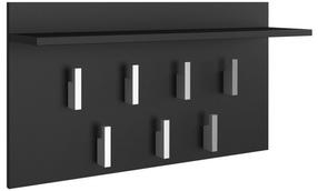 Drabužių kabykla 2F, 40 cm, juoda