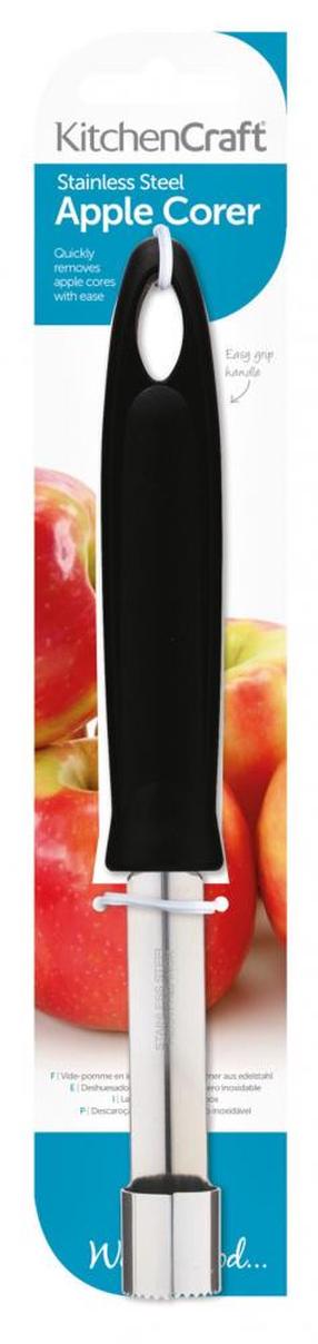 Įrenginys vaisių šerdžiai pašalinti Kitchen Craft, 20 cm, sidabro sp./juoda sp.