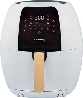 Karšto oro gruzdintuvė Klausberg KB-7709, balta sp., 1800 W, 7.7 l