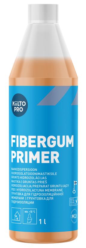 Hidroizolācijas grunts Kiilto Fibergum Primer, 1 l