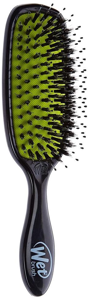 Juuksehari Wet Brush, must v./roheline v.