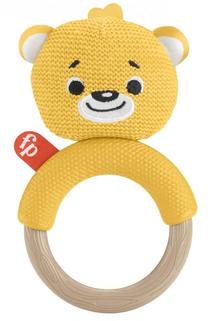 Kramtukas Mattel Fisher Price Sensimals Animal Bear GWW52/GRR05, geltona sp.