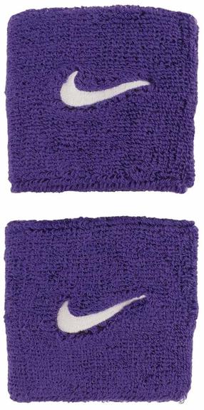 Спортивные браслеты Nike Swoosh N1012405588OS, фиолетовый цв., 2 шт.
