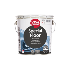 Grīdas krāsa Vivacolor Special Floor, balts krās., 9 l