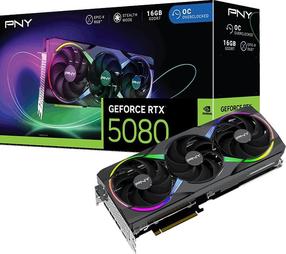 Vaizdo plokštė PNY GeForce RTX 5080 ARGB EPIC-X RGB, 16 GB, GDDR7