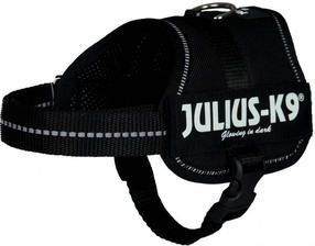 Regulējamas krūšu siksnas Trixie Julius-K9 Baby XS-S, melna krās., 330 - 450 mm x 18 mm