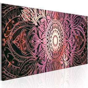 Reprodukcija Artgeist Ruby Mandala HK6556, 120 cm x 40 cm
